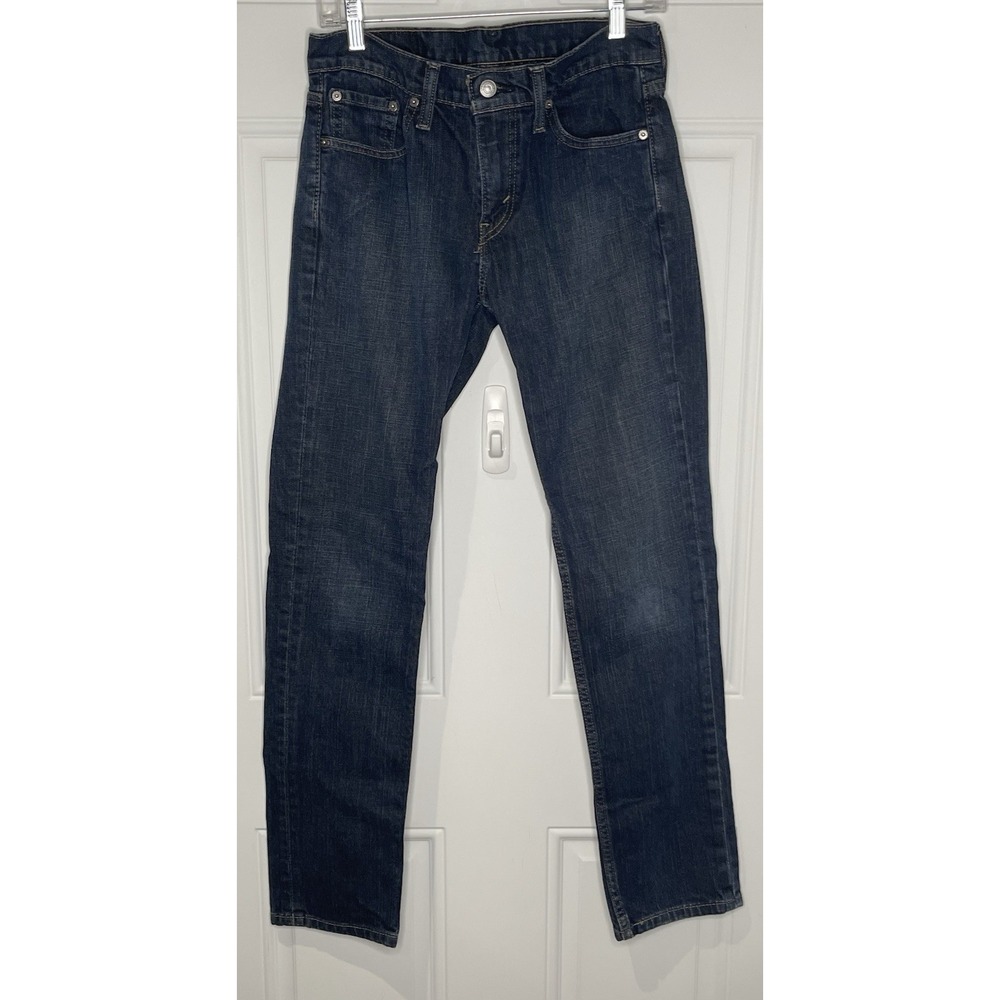 Levis 511 Slim Fit Jeans Men's 29x32 Dark Wash Stretch Denim Blue 04511-4172